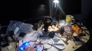 GoPro Pan tilt project . SUCCESS, Working two position on a clicker switch for one person vlogging