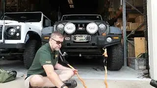 Hooking up a Bridle with a Snatch/ Kinetic Rope