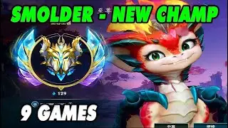Wild Rift China Smolder - New Champion Patch 7.0 | Broken Champ?! Best Build Runes Rank Up Fast