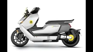 EICMA Milan 2023 Electric Snapshot - Sunra Dream 5kw 60mph Electric Scooter - 4k : Green-Mopeds.com