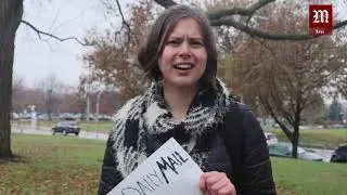 Students Protest Against the Daily Mail