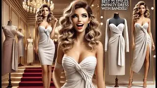 👗 Dress and charm Infinity Dress with Bandeau | Best 72 Styles Infinity Dress With Bandeau 👗