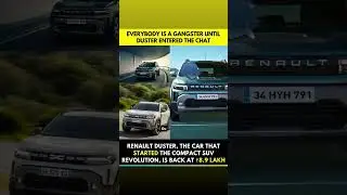 The legend is back. 🚗🔥The iconic Renault Duster has finally returned, with prices starting at