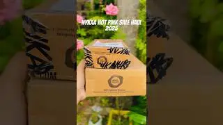 NYKAA HOT PINK SALE HAUL'2025 #nykaaunboxing #nykaahaul #nykaa #nykaahotpinksale #beauty #skincare