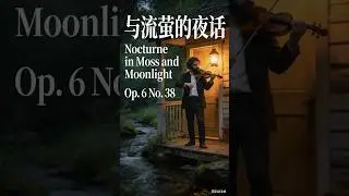 🎻Nocturne in Moss and Moonlight 与流萤的夜话, Op  6 No  38 #classicalmusic