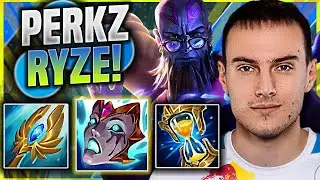 PERKZ CHILLING WITH RYZE! - C9 Perkz Plays Ryze MID vs Orianna! | Season 11