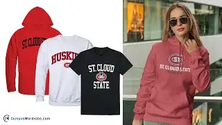 St. Cloud State University Huskies - NCAA T-Shirts Hoodies Sweatshirts Hats Crewnecks