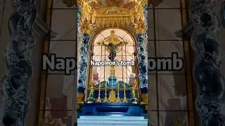 Inside Napoleon's Tomb: Why Visitors Must Bow or Look Up 👑⚰️ #Napoleon #Paris #History #France