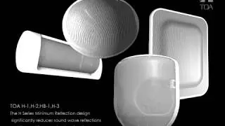 TOA Interior Design Speaker - H Series