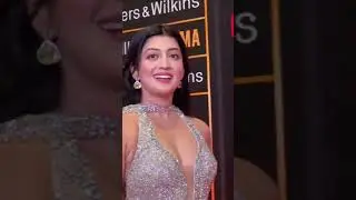 #Pranitha Exclusive Visuals in #SIIMA2025 #Dubai #MahaaMax