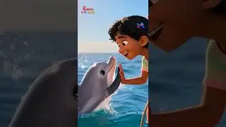 குட்டி டால்பின் பாடல் - The Little Dolphin Song | Tamil Rhymes for Kids | Galatta Kids | Shorts