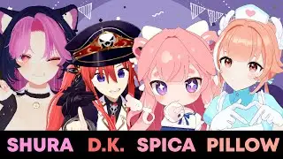 CUTE GIRLS COOKING in 3D!!【VRCHAT Brunchtopia】 Collab with Shura Hiwa, PillowDear and D.K. Graves!