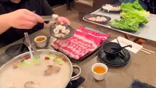 Mongolian Hot Pot, San Diego. All you can eat dinner for $36