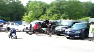 Detroit Mini Bike Race. Sam Spade vs Ronald