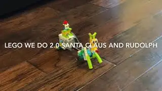 Lego We Do 2.0 Santa Claus with Rudolph