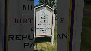 June 23rd 2025 - Little white schoolhouse birthplace of the Republican party Ripon Wisconsin