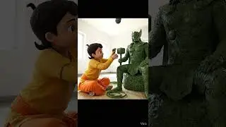 chota bheem make thors portrait ⚡🔨⚡🔨.... #trending #newtrend #thor #chotabheem #openai #newvideo