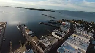 Mackinac Island-Chippewa Hotel Waterfront-Drone Footage-2025