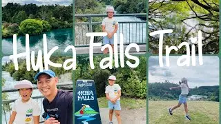Huka Falls Trail with Tatay & Emma #hukafalls #newzealand #nature #falls #family #bonding #nature