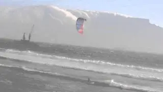 James Busse Megaloops in 40 knots !