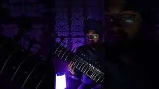 Harry potter theme on sitar ;-) | Hedwig's theme song #harrypotter #theme #sitar #music #shorts