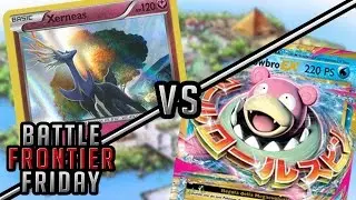 Матч Pok&eacute;mon TCG &mdash; Rainbow Road Xerneas против Mega Slowbro EX! | Battle Frontier Friday #15!