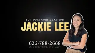 FYC Jackie Lee The Best Real Estate Agent in San Gabriel Valley Best Realtor