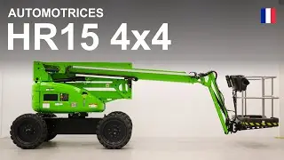 Nacelle élévatrice automotrice | HR15 4x4 vidéo du produit