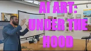 How does AI generated art really work?
