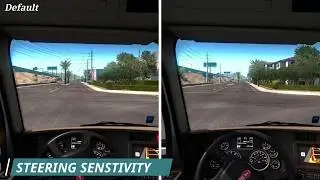 [ATS] Realistic Steering with Keyboard - DEMO | Open Beta 1.38