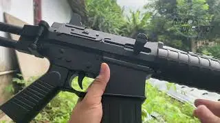 Review dan Upgrade Airsoft Spring tipe Senapan Serbu (SS1 V1) pindad, basic KAC PDW DCOBRA