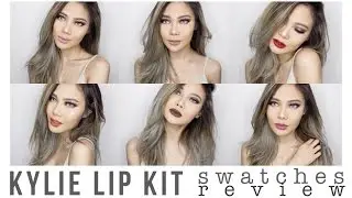 LIP KIT BY KYLIE COSMETICS | swatches & review!!