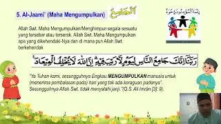 PPT Pembelajaran Akidah Akhlak Indahnya Asma'ul Husna