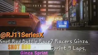 Cars 2 The Video Game | Snot Rod - Battle Race (7 Racers) | Ginza Sprint 9 Laps