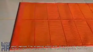 High Frequency Screening Mesh for Energy Saving