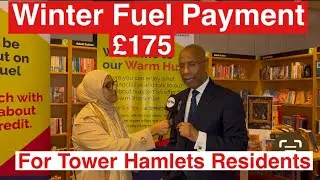 Winter Fuel Payment for Tower Hamlets Residents | Mayor Lutfur Rahman