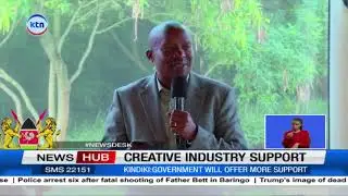 Creative industry support: Kindiki says government will offer more support to the creative industry