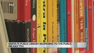 Santa Fe Public Library to reopen July 7