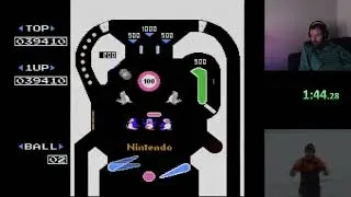 Pinball [nes blackbox] Game A - 100k in 3:30