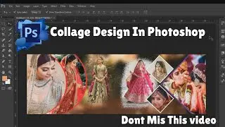 Bride Collage in Photoshop | Easy Photo Editing Tutorial #adhyayanclasses#photoshop#computerclasses