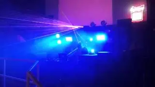 Light Show for Soundkill3r at Bruisers