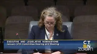 Executive and Legislative Nominations Public Hearing - January 17, 2023