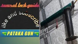Homemade pataka pistol😱//short  video// samrat tech guide..