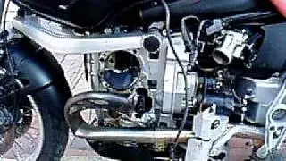 BMW R1150 running with with piston sticking out