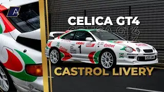 Rally Legend Toyota Celica GT-Four gets the Castrol Livery Wrap! | Autowrap Manchester