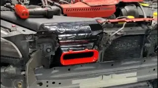 VELOSSA TECH BIG MOUTH RAM Cool Air Intake System Install 2018 Subaru WRX STI OMEGA AUTO SERVICE