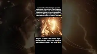 Superman vs Infinity Gauntlet | Justice League