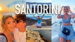 TRAVELLING TO SANTORINI - Volcano Tour, Food FAIL & THAT View…🇬🇷