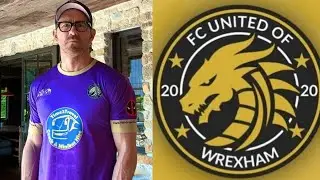 FC United of Wrexham Honoured as Ryan Reynolds Shows Support By Wearing Team Shirt