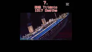 Top 10 Deadliest ship sinkings in the history... (REMAKE) #history #edit